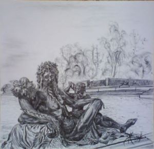 Voir le détail de cette oeuvre: Statue des bassins sud Versailles